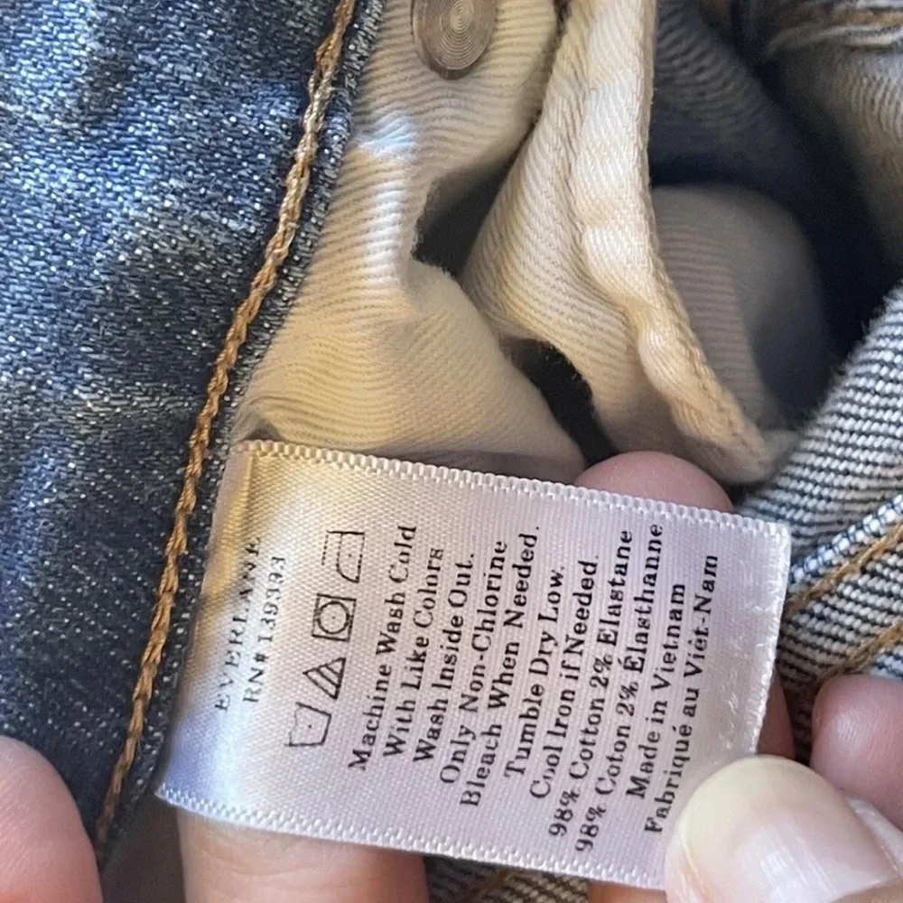 Everlane Ankle Women’s size 24 skinny jeans - Picture 9 of 10